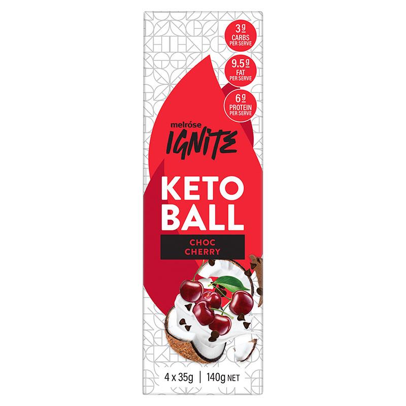Melrose Ignite Keto Ball Choc Cherry Gói 4 35g