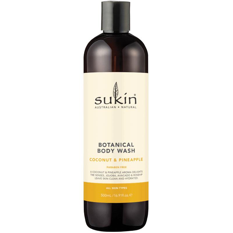 Sukin 植物沐浴露 菠萝和椰子 500ml