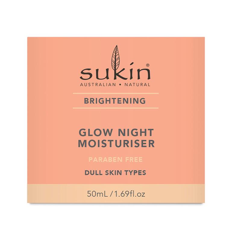 Kem dưỡng ẩm ban đêm Sukin Brightening Glow Hũ 50ml