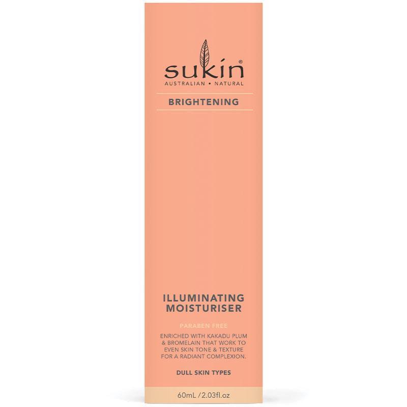 Kem dưỡng ẩm làm sáng da Sukin Brightening Illuminating Moisturiser Pump 60ml