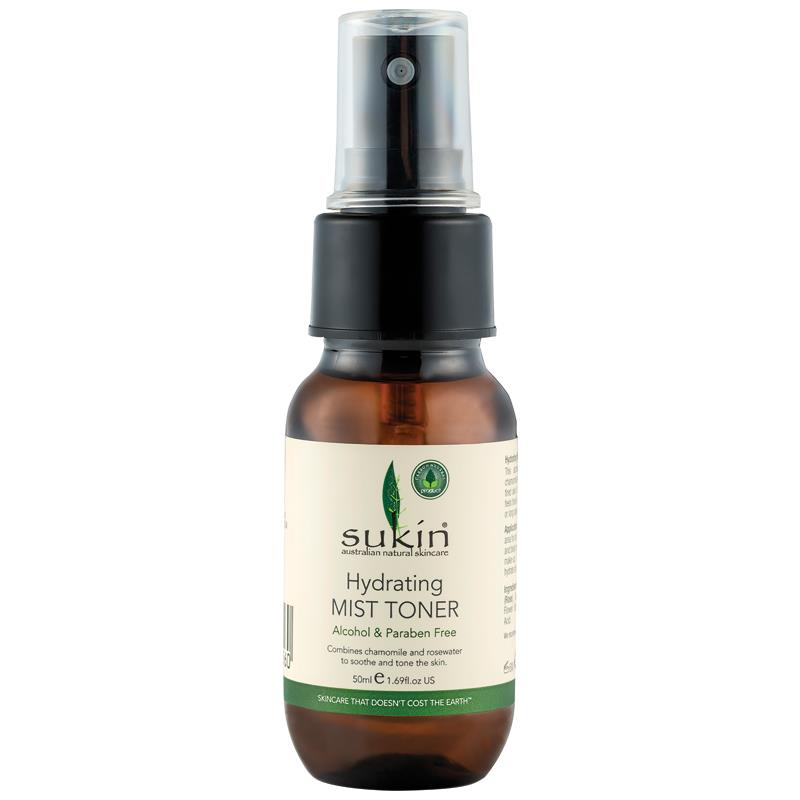 Nước hoa hồng Sukin Signature Hydrating Mist Toner 50ml