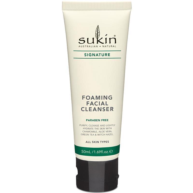 Sữa rửa mặt tạo bọt Sukin Signature 50ml