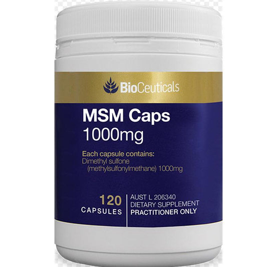 Bioceuticals MSM 1000毫克 120粒胶囊