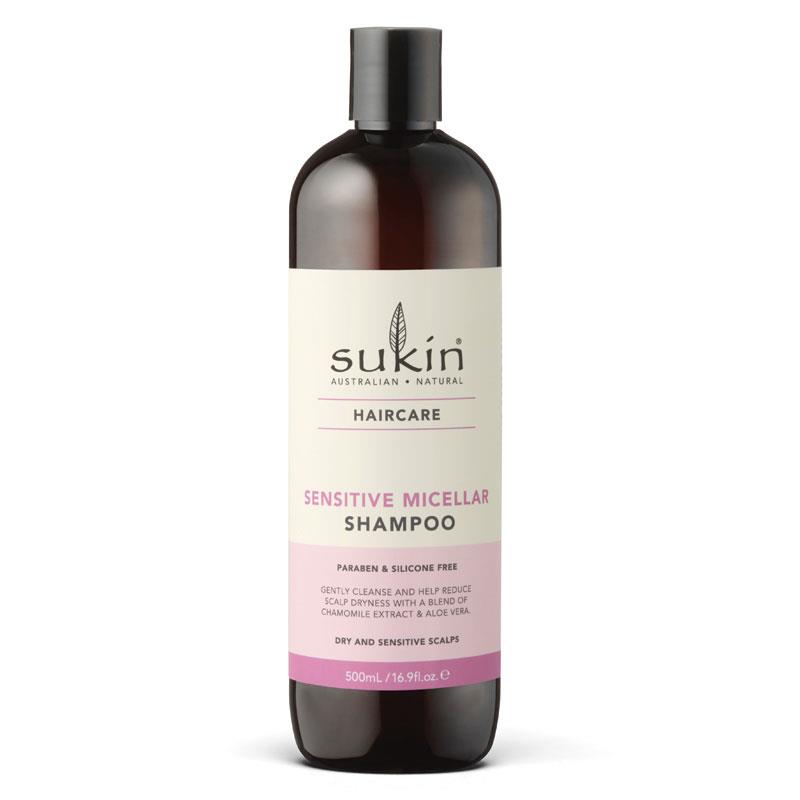 Dầu Gội Đầu Sukin Sensitive Micellar 500ml