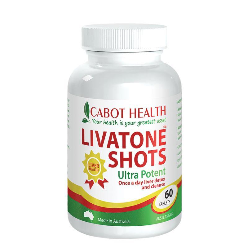 Cabot Health Livatone Shots 60 viên