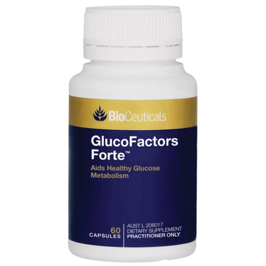 Bioceuticals GlucoFactors Forte 60 Capsules
