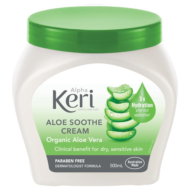 Kem dưỡng ẩm chuyên sâu Alpha Keri Aloe Soothe 500ml