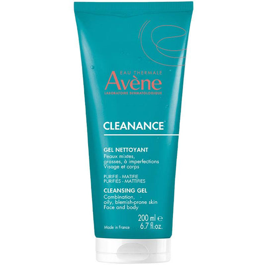 Avene Cleanance 洁面啫喱 200ml - 适合油性皮肤的洁面乳