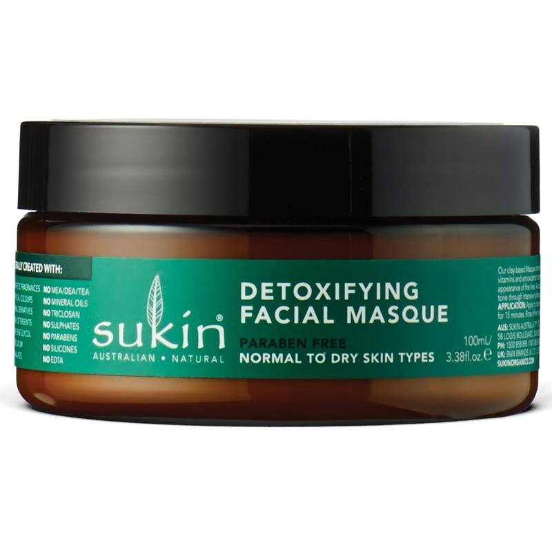 Mặt nạ thải độc Sukin Super Greens 100ml