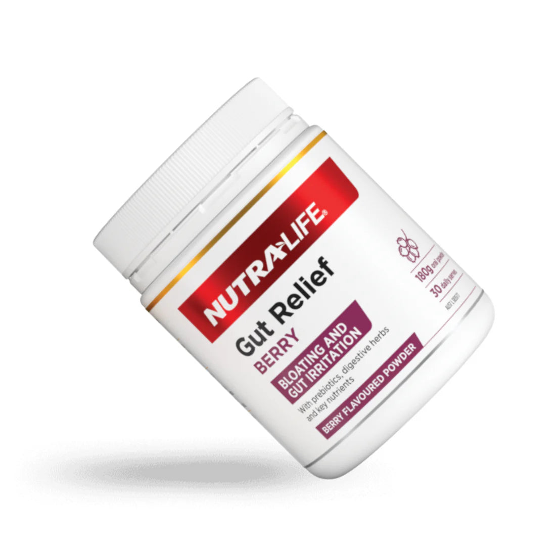 Nutra-Life Gut Relief Berry 180g