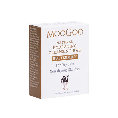 MooGoo Hydrating Cleansing Bar Fresh Buttermilk 130g