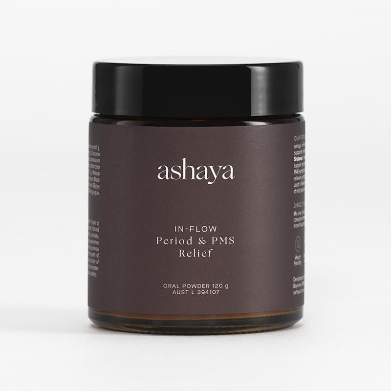 Bột uống Ashaya In-Flow Period & PMS Relief 120g