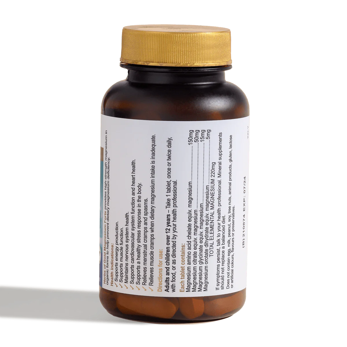 Herbs of Gold 强镁片 60 片
