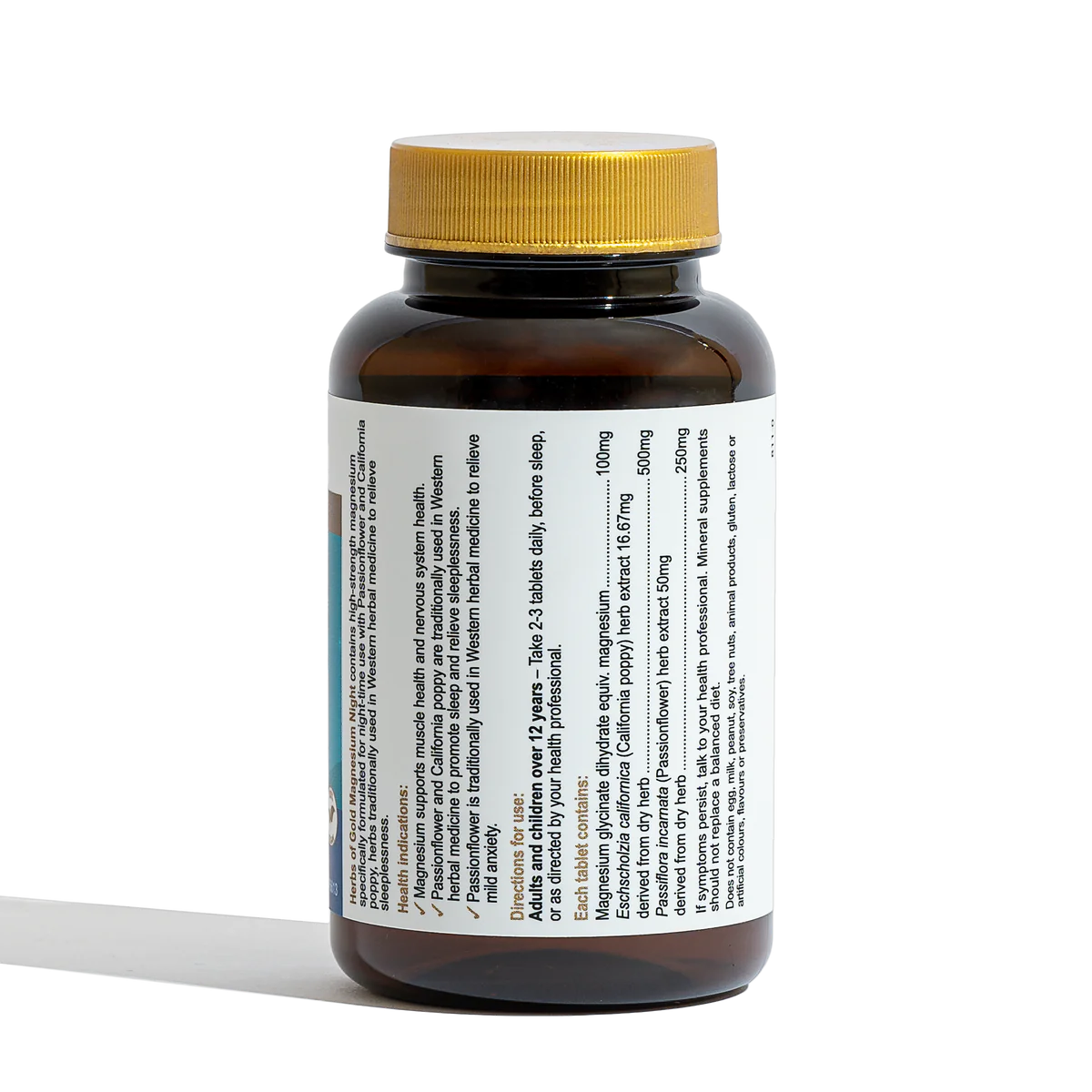 Herbs of Gold 镁夜用片 60 片