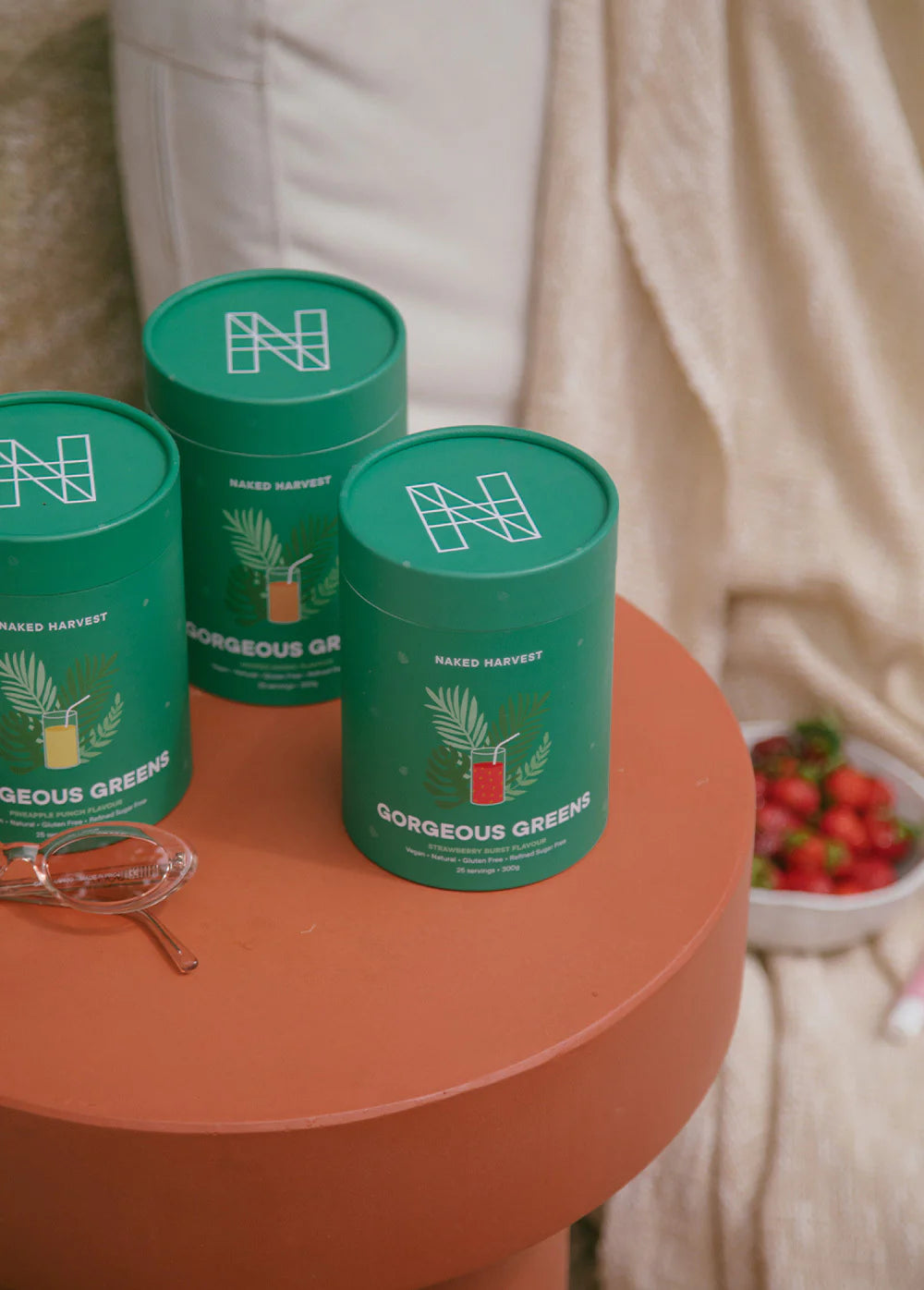 Naked Harvest Strawberry Gorgeous Greens