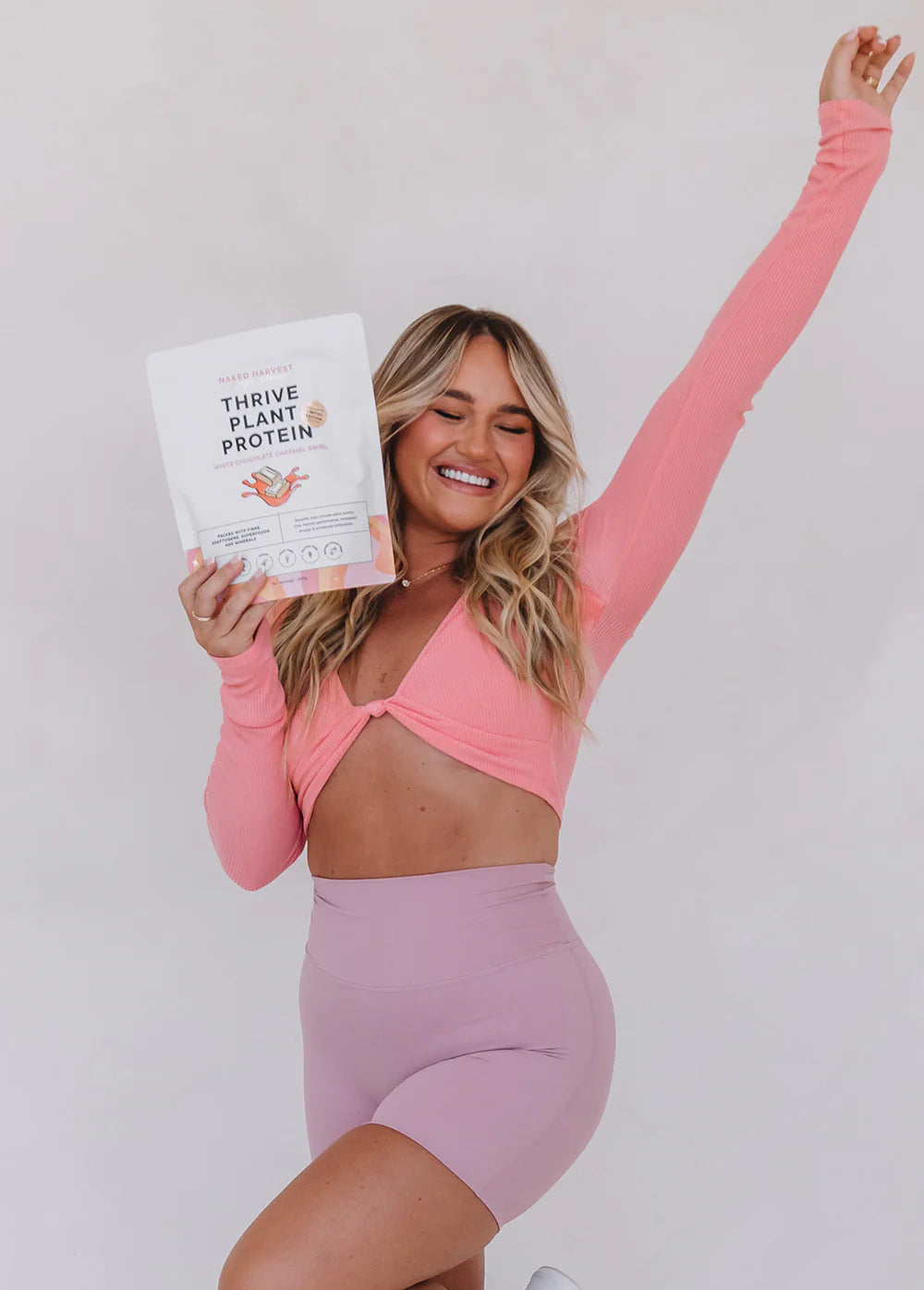 Naked Harvest X Georgie Stevenson Thrive Protein 白巧克力焦糖漩涡