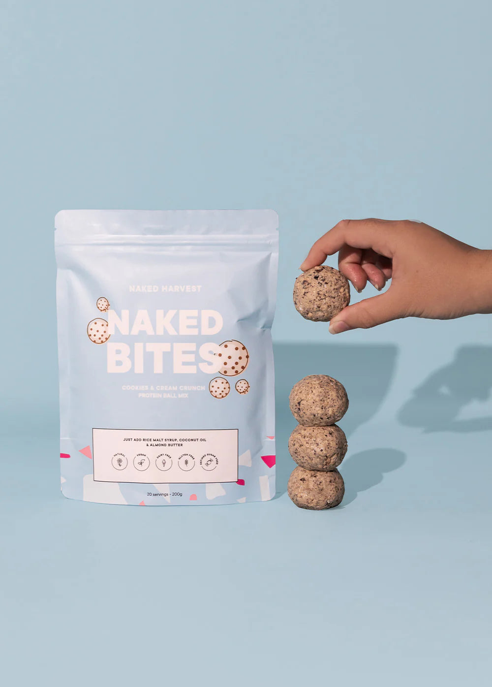 Naked Harvest Naked Bites Cookies And Cream