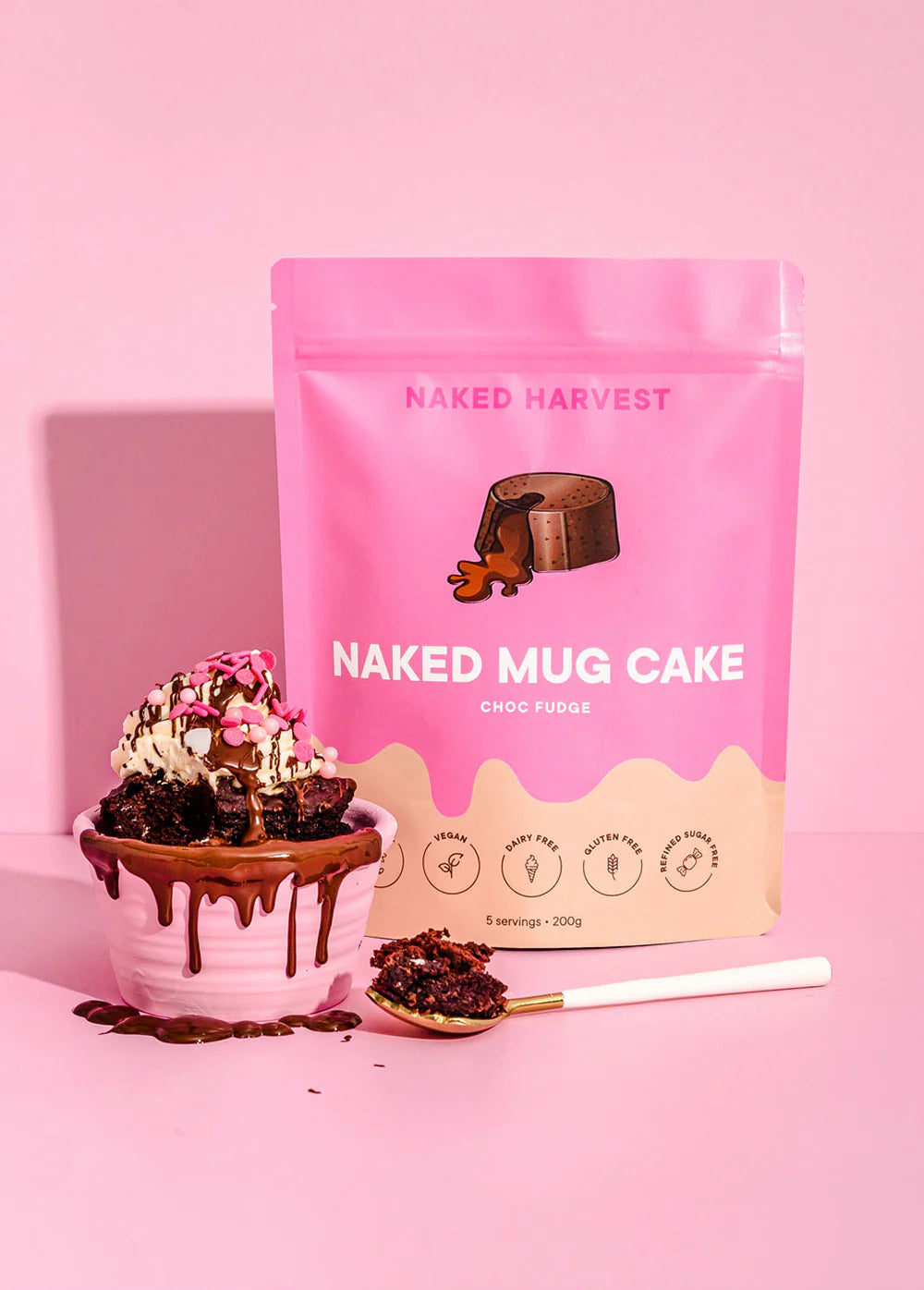Naked Harvest Naked Mug Cake
