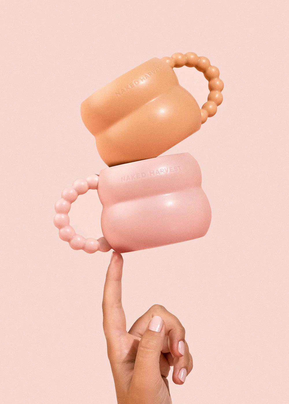 Naked Harvest Peach Bubble Mug