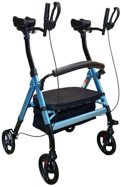 Tall Heavy Duty Gutter Arm Rollator Bariatric