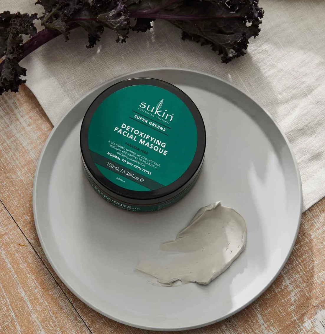 Mặt nạ thải độc Sukin Super Greens 100ml