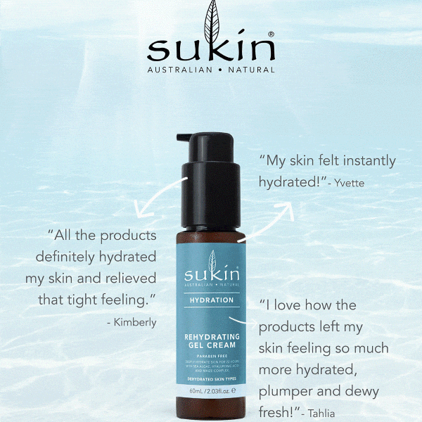 Kem dưỡng ẩm dạng gel Sukin Hydration Rehydrating 60ml