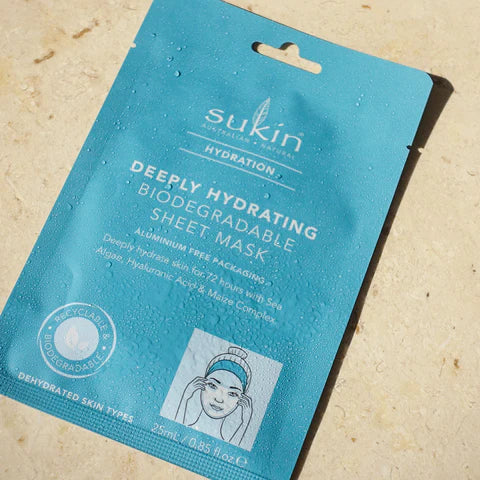 Mặt nạ giấy dưỡng ẩm sâu Sukin Hydration 25ml