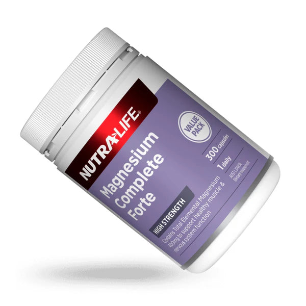 Nutra-Life Magnesium Complete Forte 300 Capsules Exclusive Size