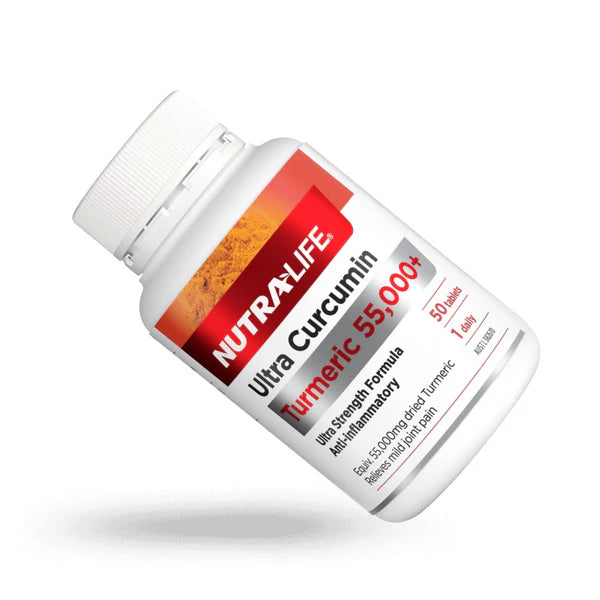 Nutra-Life Ultra Curcumin Turmeric 55000+ 50 Tablets