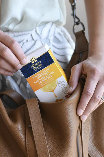 Manuka Health Manuka Honey Drops Lemon 15 Pack 65g