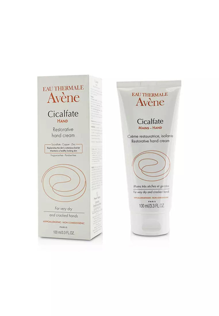 Avene Cicalfate Hand Repair Barrier Cream 100ml - Kem dưỡng da tay cho da nhạy cảm