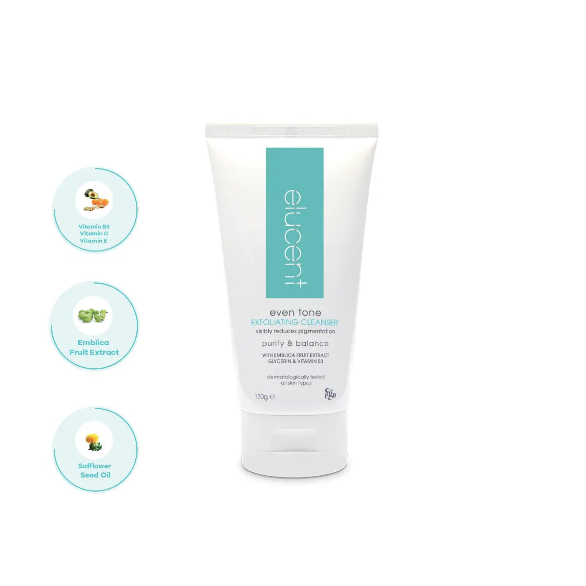 Sữa rửa mặt tẩy tế bào chết Elucent Even Tone 150g