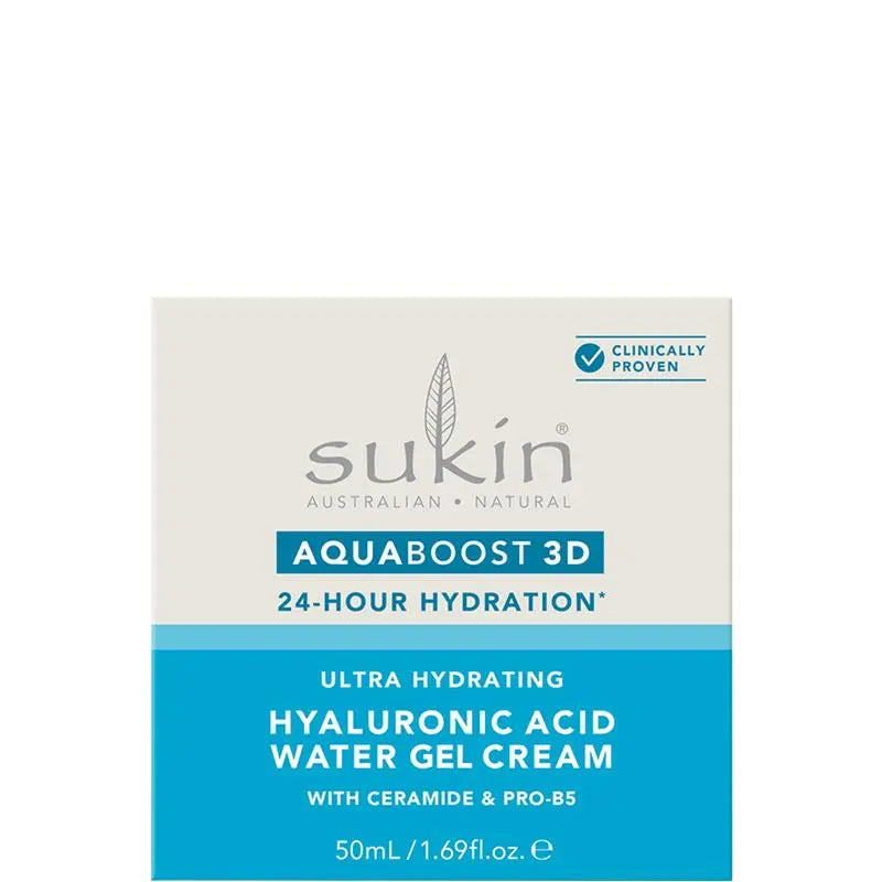 Sukin Aquaboost 3D Hyaluronic Acid Water Gel Cream 50ml