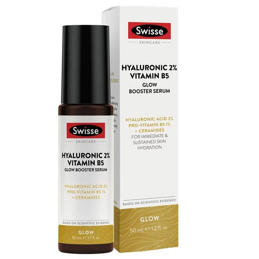 Swisse Skincare Hyaluronic 2% Vitamin B5 Glow Booster Serum 50ml