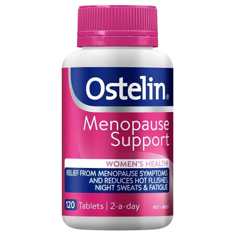Ostelin Menopause Support 120 Tablets Exclusive Size