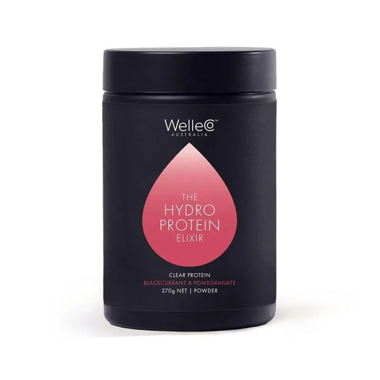 WelleCo The HydroProtein Elixir Pomegranate & Blackcurrant 270g Jar