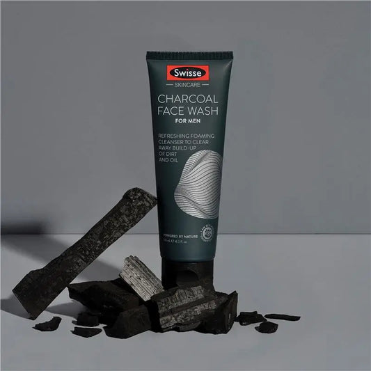 Swisse Charcoal Face Wash For Men 120ml