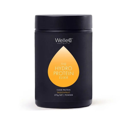 WelleCo The HydroProtein Elixir Passionfruit 270g Jar