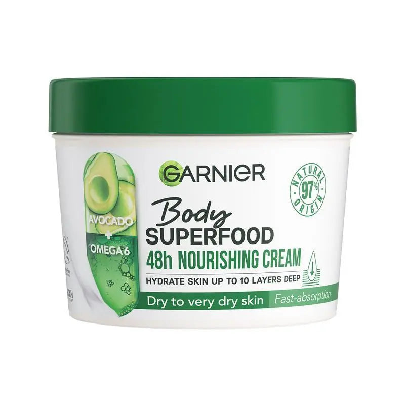 Garnier Body Superfood Avocado & Omega 6 Nourishing Cream 380ml