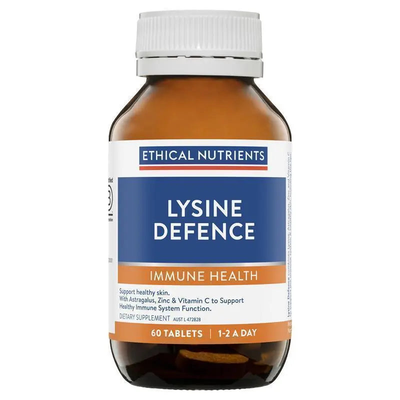 Ethical Nutrients Lysine Defence 60 Tablets