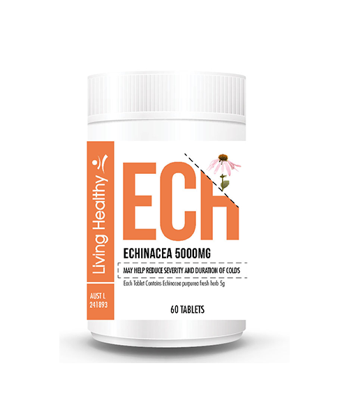 Living Healthy 紫锥菊 5000 毫克,120 片