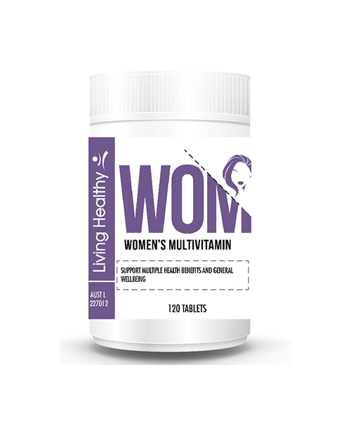 Living Healthy 女性复合维生素,120 片