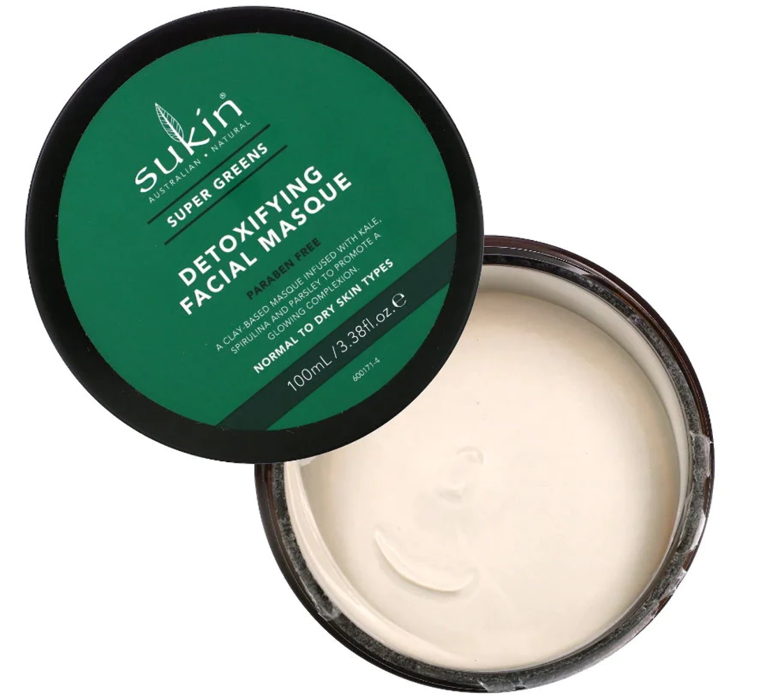 Mặt nạ thải độc Sukin Super Greens 100ml