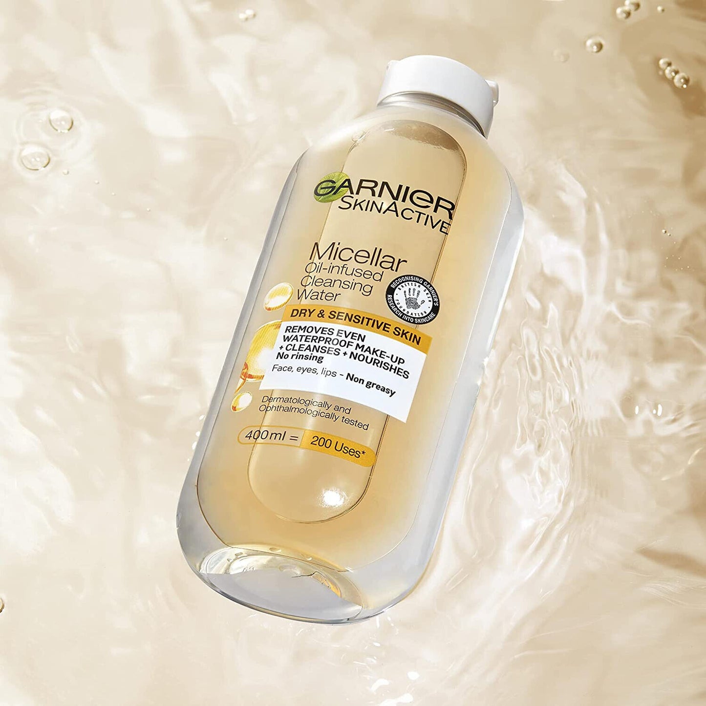 Nước tẩy trang Garnier Micellar dạng dầu 400ml