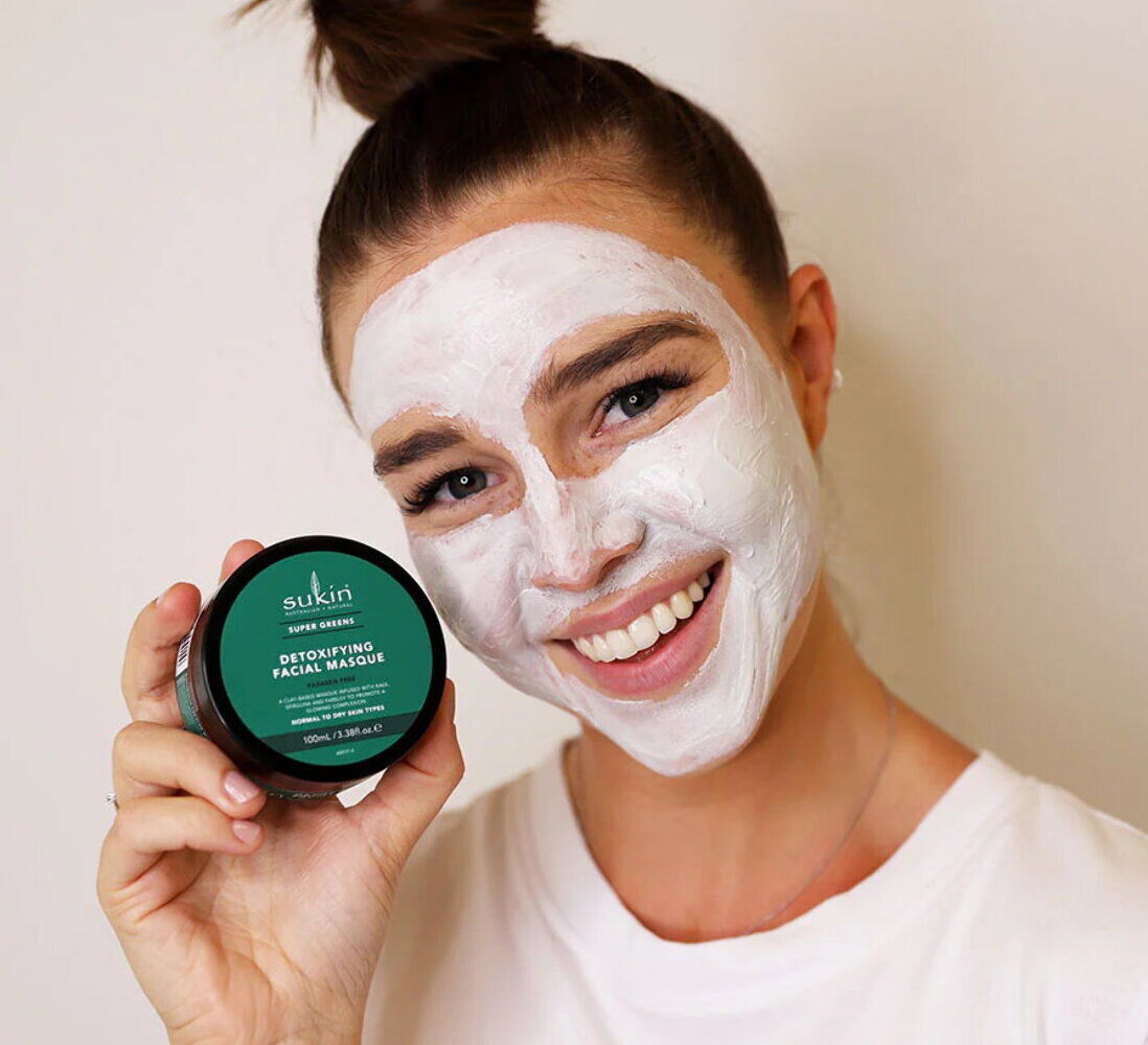 Mặt nạ thải độc Sukin Super Greens 100ml