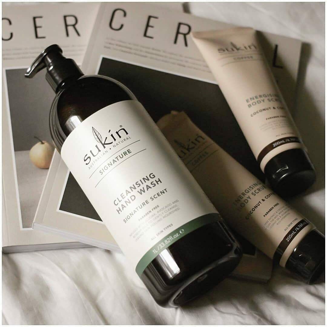Sữa rửa tay dạng bơm Sukin Signature Cleansing 1 lít
