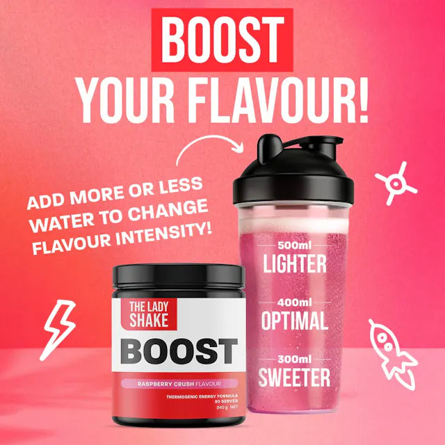 Lady Shake Boost Raspberry