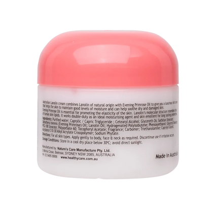 Healthy Care Lanolin Cream With Evening Primrose Oil 100g