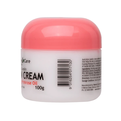 Healthy Care Lanolin Cream With Evening Primrose Oil 100g
