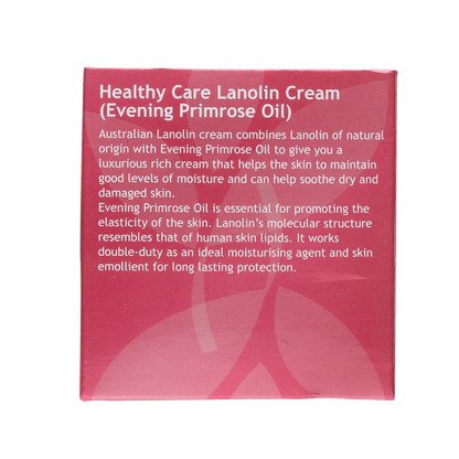 Healthy Care Lanolin Cream With Evening Primrose Oil 100g